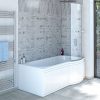 170x85 cm Badewanne mit Dusche | Badewanne mit Dusche