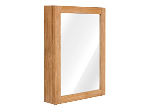 Holz Badschrank | Spiegelschrank |  Badmöbel Spiegelschrank